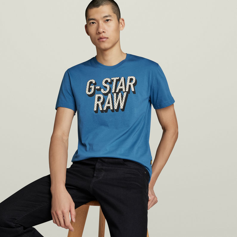 g-star-raw-3d-dotted-graphic-t-shirt-mittelblau