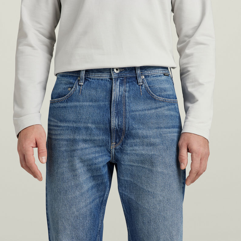 G-Star RAW® Type 49 Relaxed Straight Jeans Mittelblau