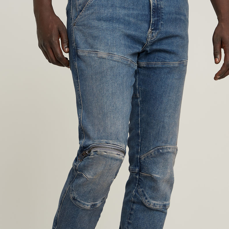 G-STAR® 5620 3D Zip Knee Skinny Jeans Medium blue