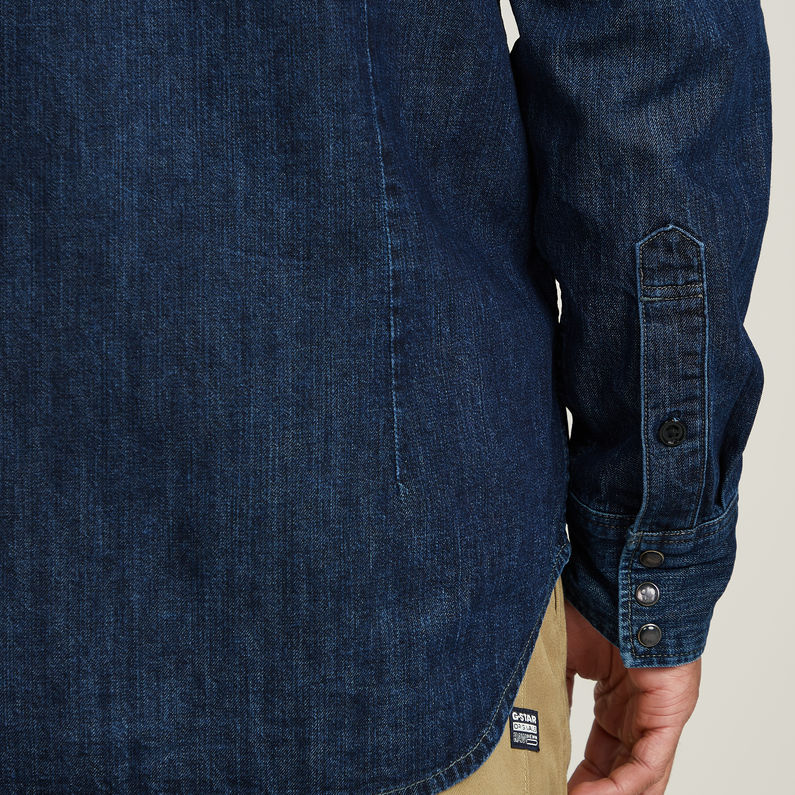 G-STAR® Slim Denim Shirt Dark blue