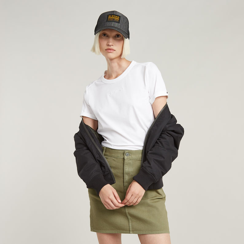 G-STAR® Embro G-Script Logo Top White