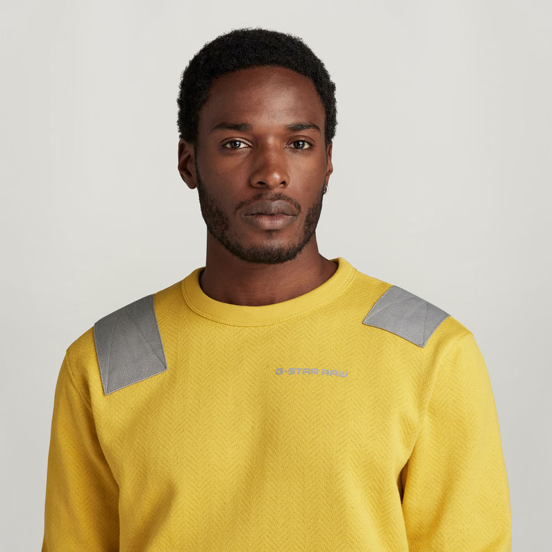 G-STAR® Sweat Flight Deck Jaune