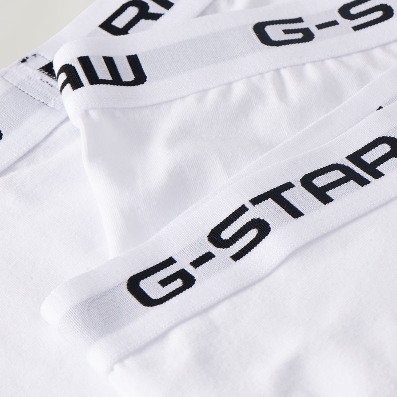 G-STAR® Classic Trunk 3-Pack White