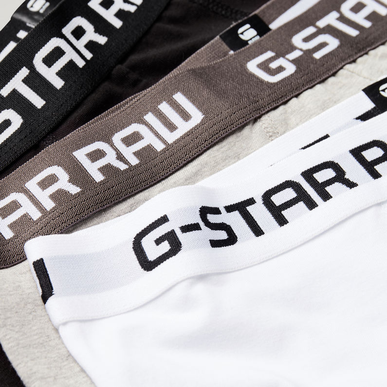 G-STAR® Classic Boxershorts 3-Pack Mehrfarbig
