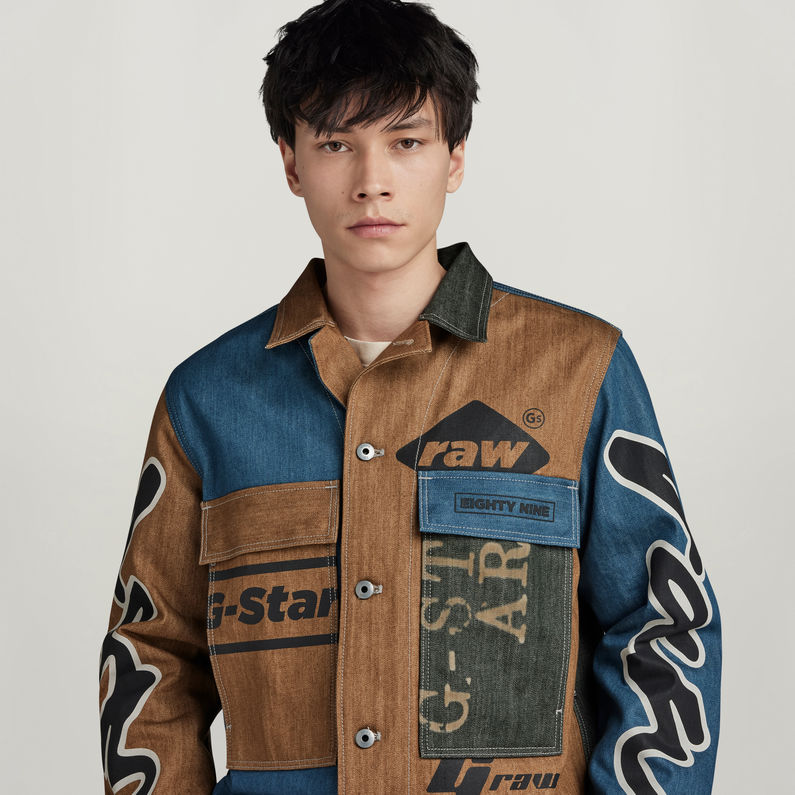 ジースターロウ G-STAR RAW　E SLANTED POCKET ジースターロウ G-STAR RAW E SLANTED POCKET