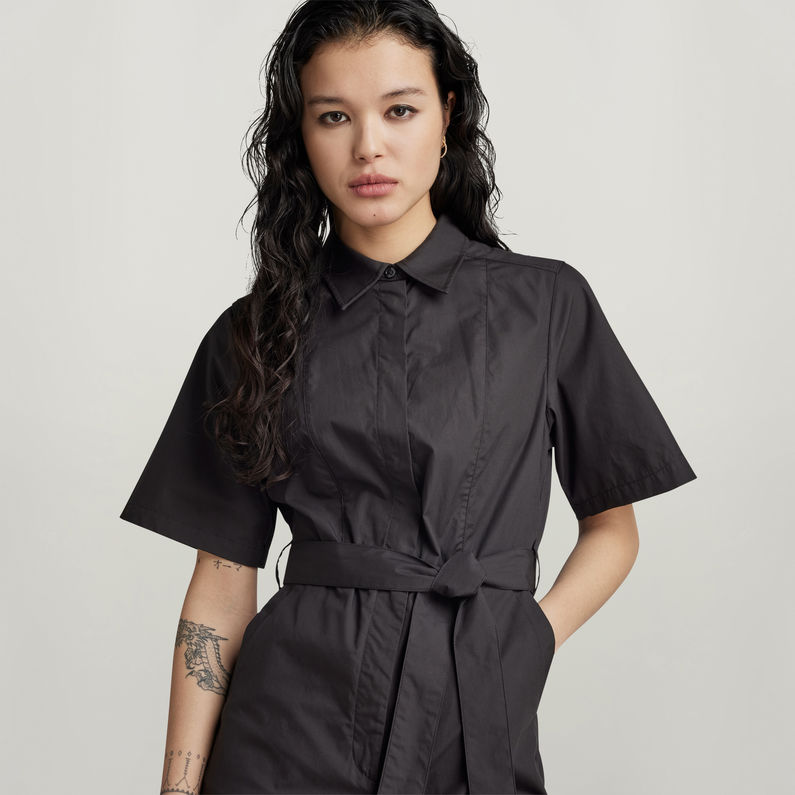 G-STAR® Bristum Deconstructed Jumpsuit Schwarz