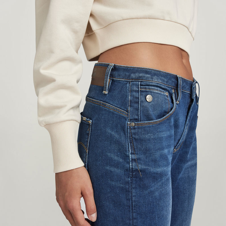 G-STAR® Jean Arc Low Waist Boyfriend Bleu foncé