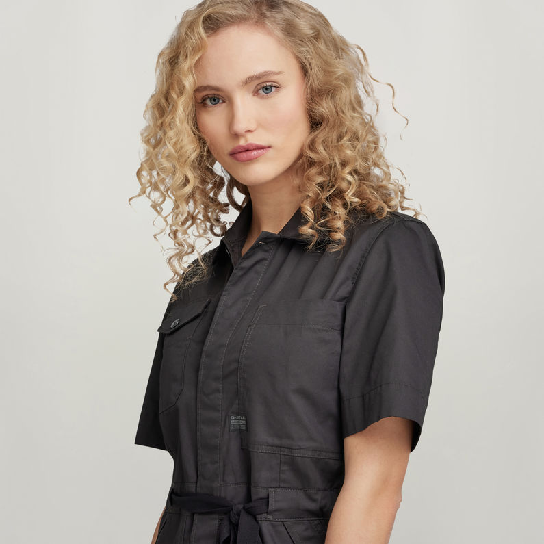 G-STAR® Army Kleid Short Sleeve Schwarz