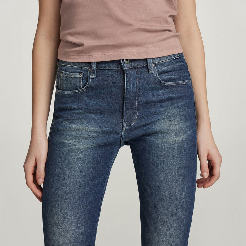 G-STAR® Jean 3301 Skinny Slit Bleu foncé