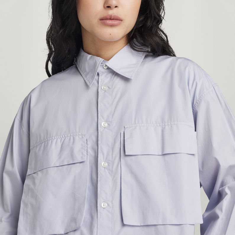G-STAR® Oversized Boyfriend Shirt Grijs