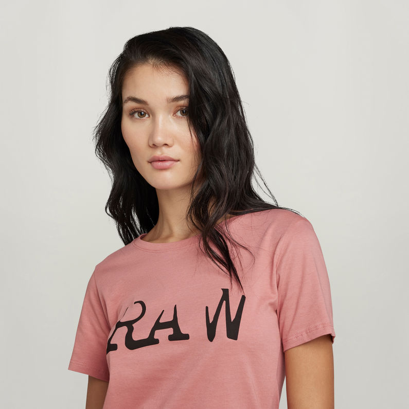G-STAR® Raw Optic Slim T-Shirt Roze