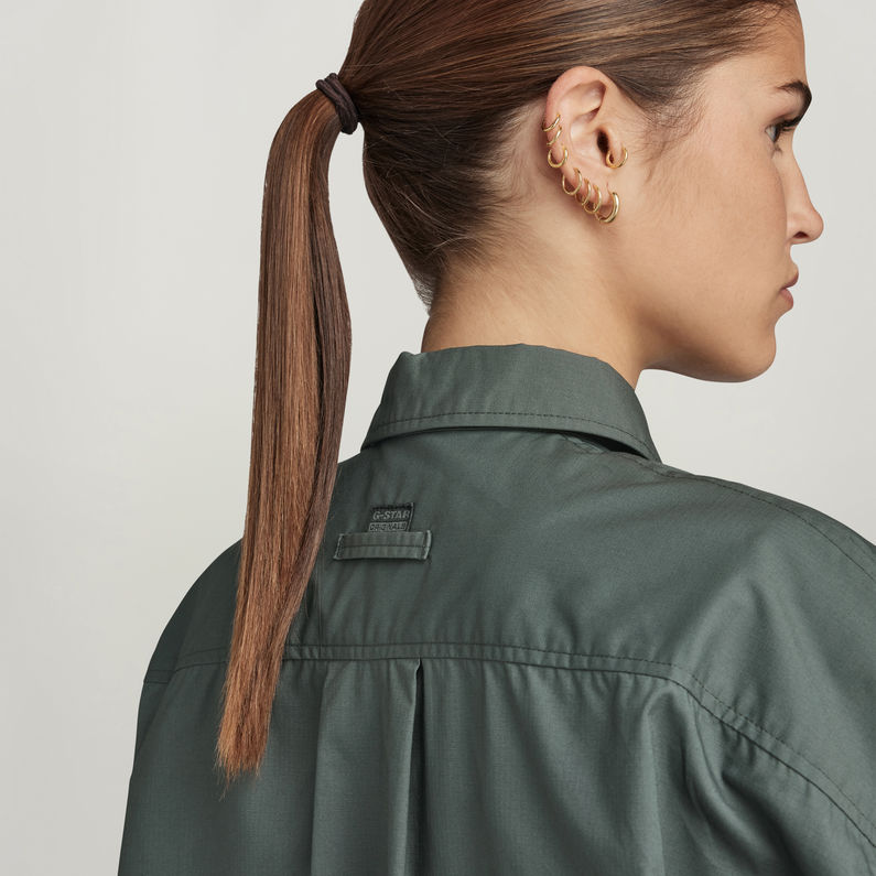 G-STAR® Long Shirt Dress Grey