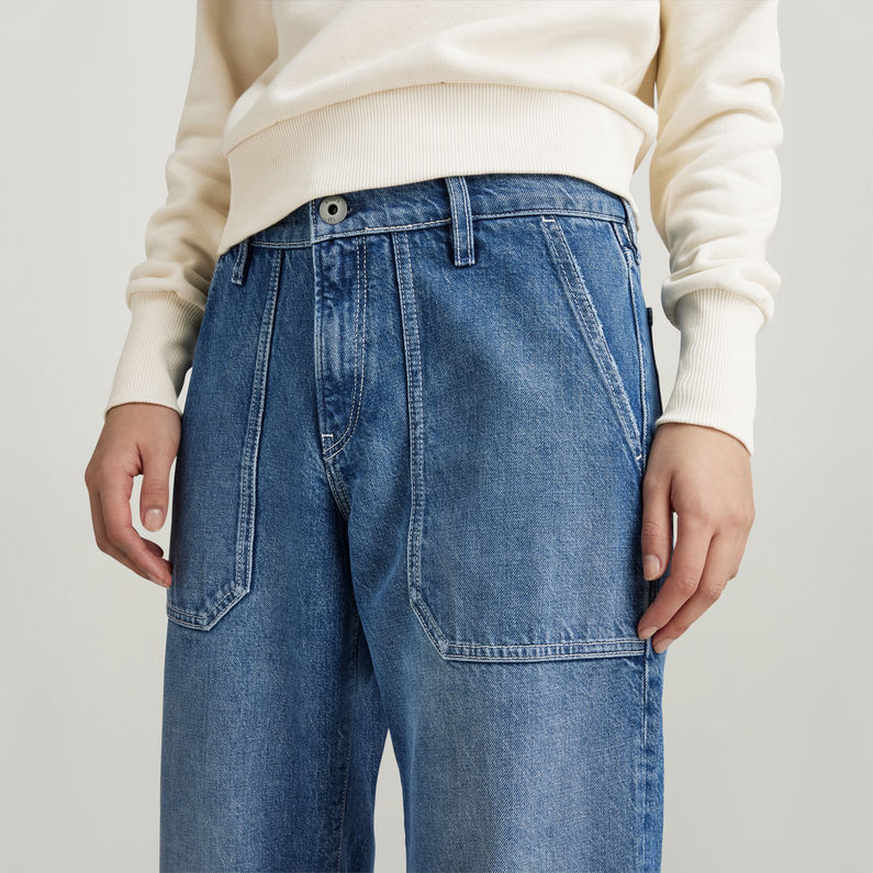 G-STAR® Judee Low Waist Carpenter Loose Jeans ミディアムブルー