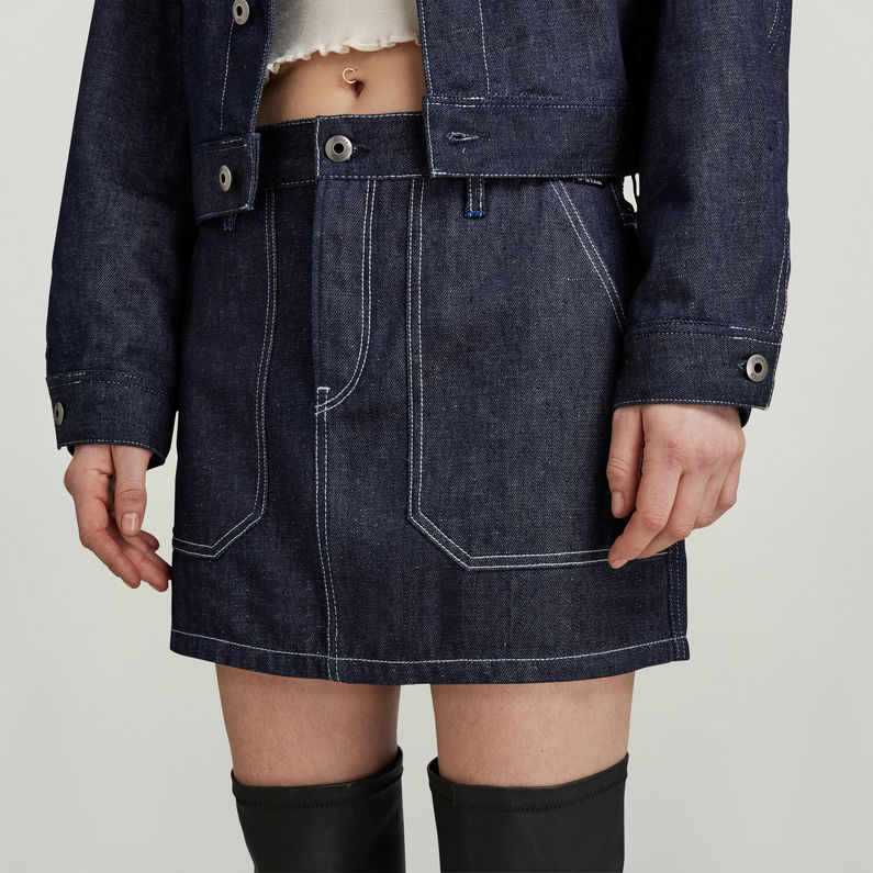 G-STAR® Carpenter Mini Skirt ダークブルー