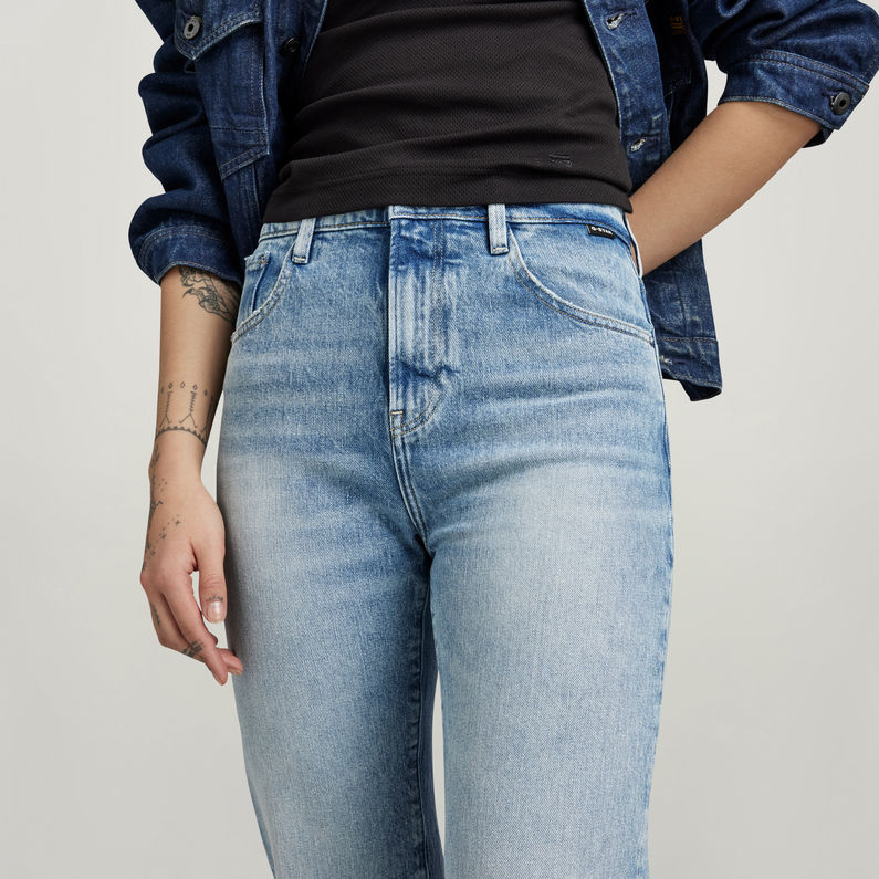 G-STAR® Viktoria High Straight Jeans Light blue