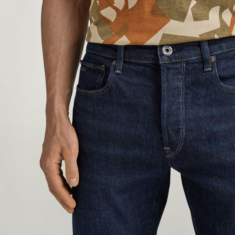 G-STAR® 3301 Slim Jeans Donkerblauw