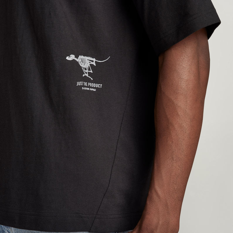 G-STAR® Motion Boxy T-Shirt Schwarz