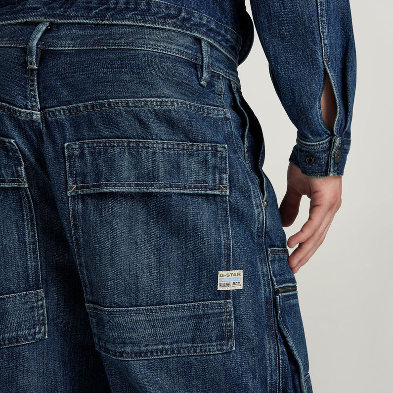 G-STAR® Multi Pocket Cargo Relaxed Jeans 다크 블루