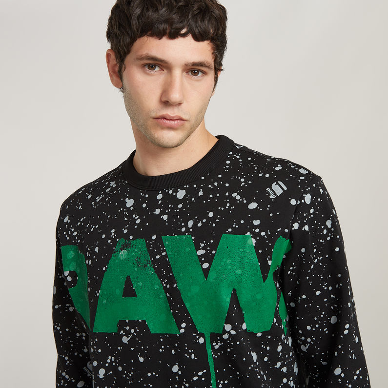 G-STAR® Raw. Splatter Sweater Meerkleurig