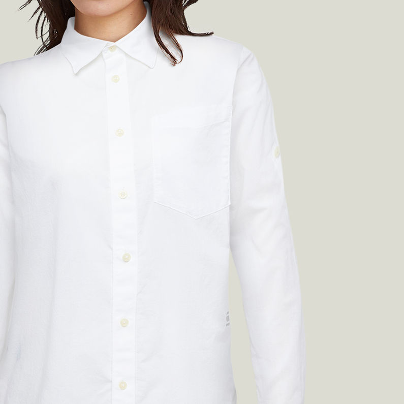 G-STAR® Core Boyfriend 1 Pocket Shirt White