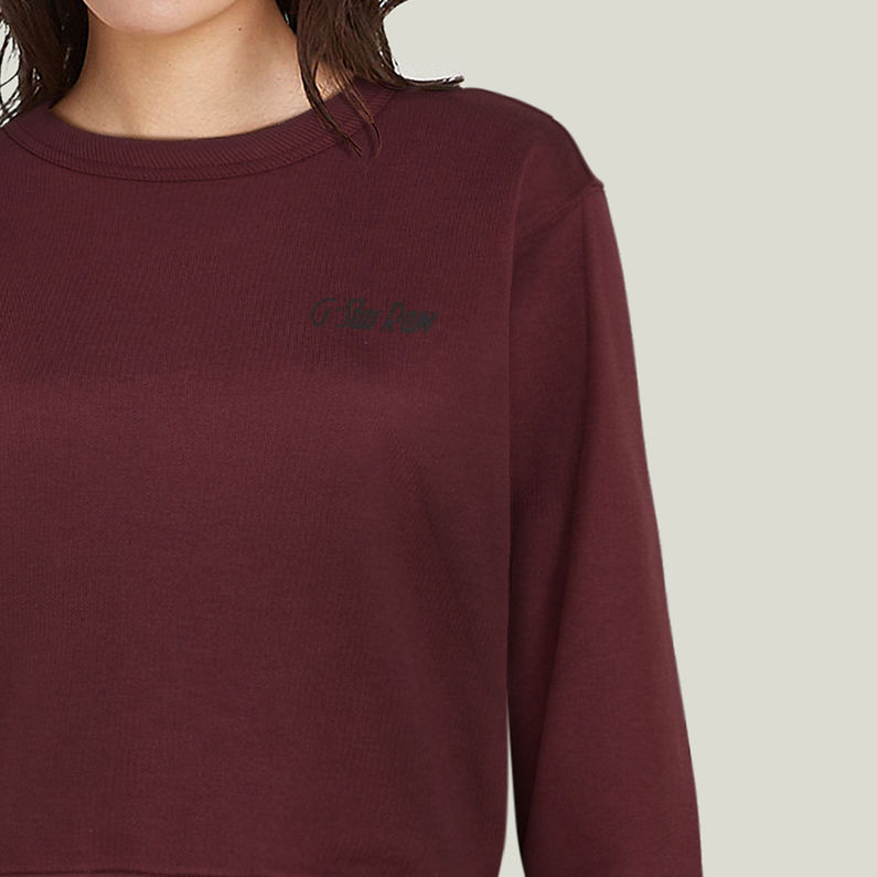 G-STAR® Graphic Sweater Purple