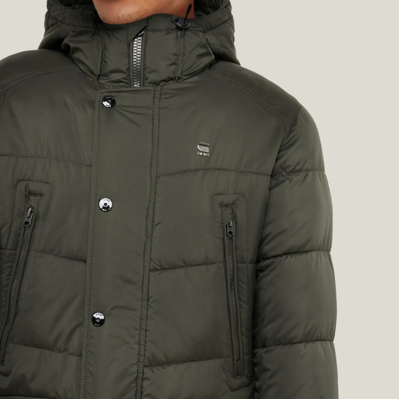G-STAR® Whistler Parka Met Capuchon Grijs