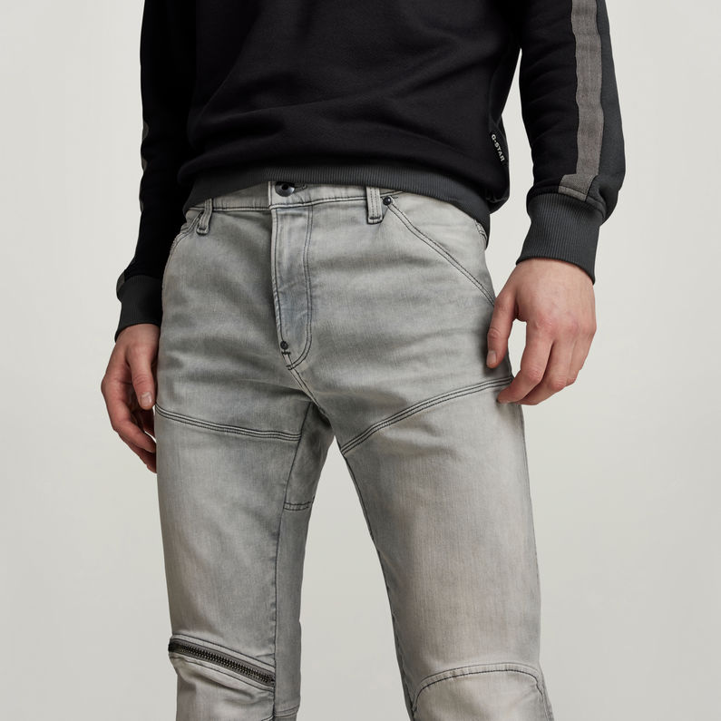 G-STAR® 5620 3D Zip Knee Skinny Jeans Grau