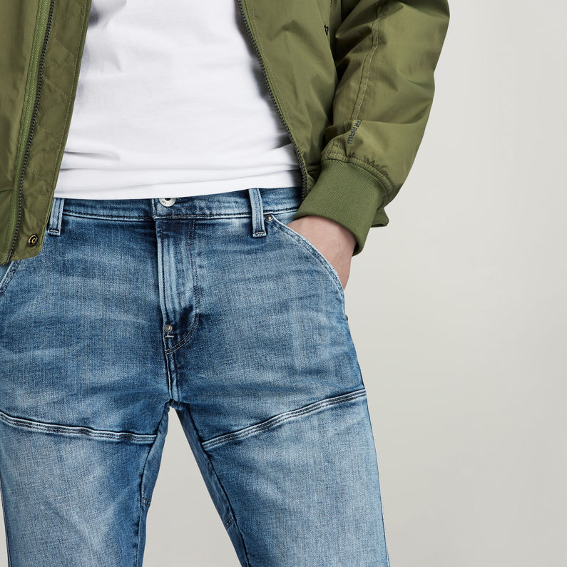 G-STAR® 5620 Zip Knee Skinny Jeans Light blue