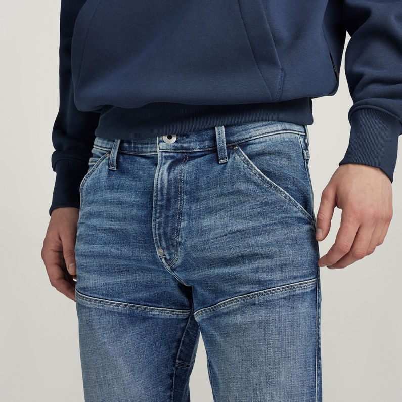 G-STAR® Jean 5620 3D Zip Knee Skinny Bleu moyen