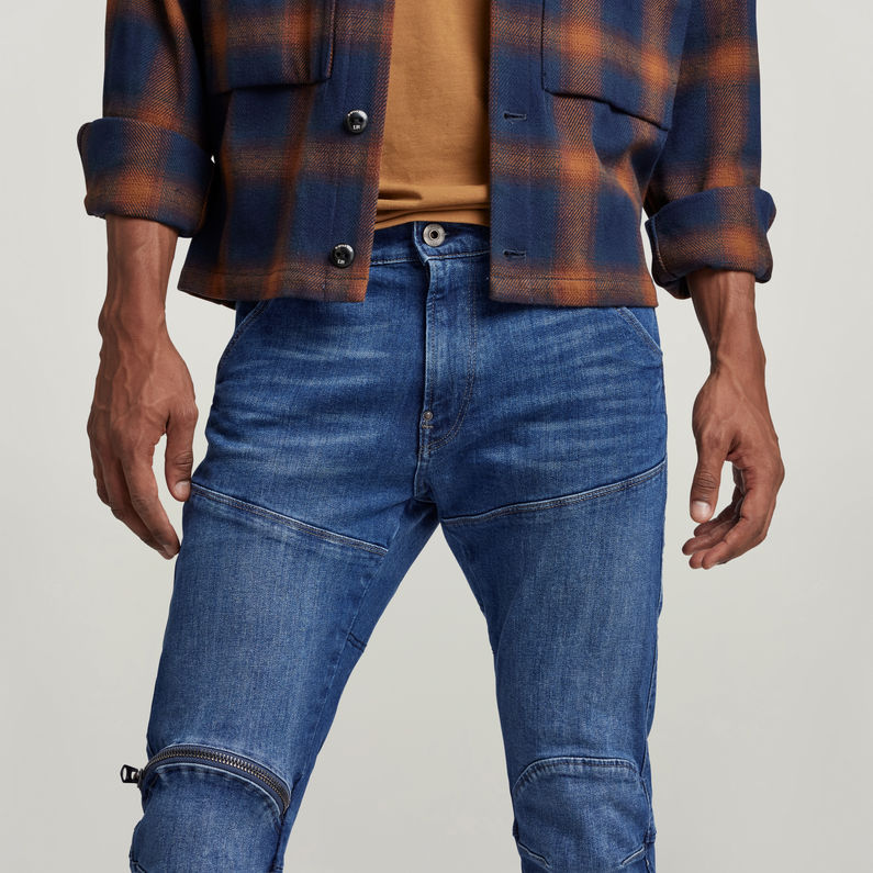 G-STAR® Jeans 5620 Zip Knee Skinny Azul intermedio