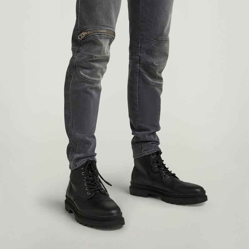 G-STAR® Jeans 5620 Zip Knee Skinny Gris