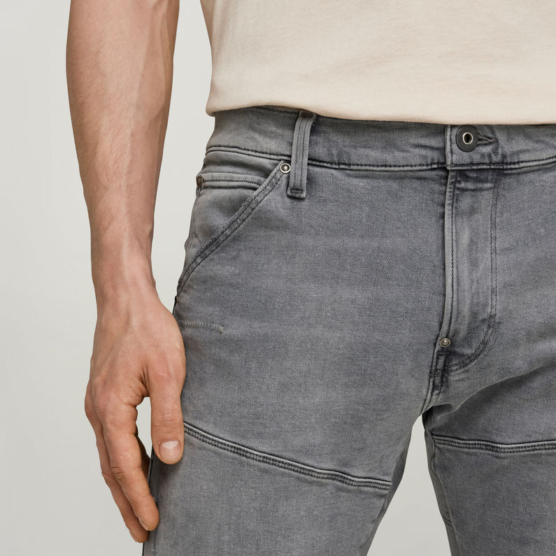 G-STAR® 5620 Zip Knee Skinny Jeans Grau