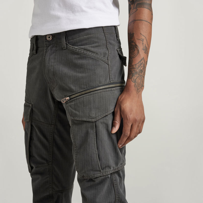 G-STAR® Rovic Zip 3D Regular Tapered Pants Grey