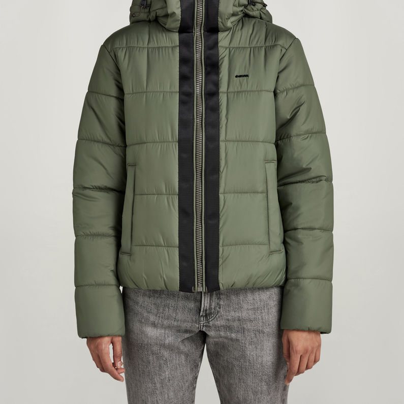 G-STAR® Chaqueta Meefic Hooded Quilted Verde