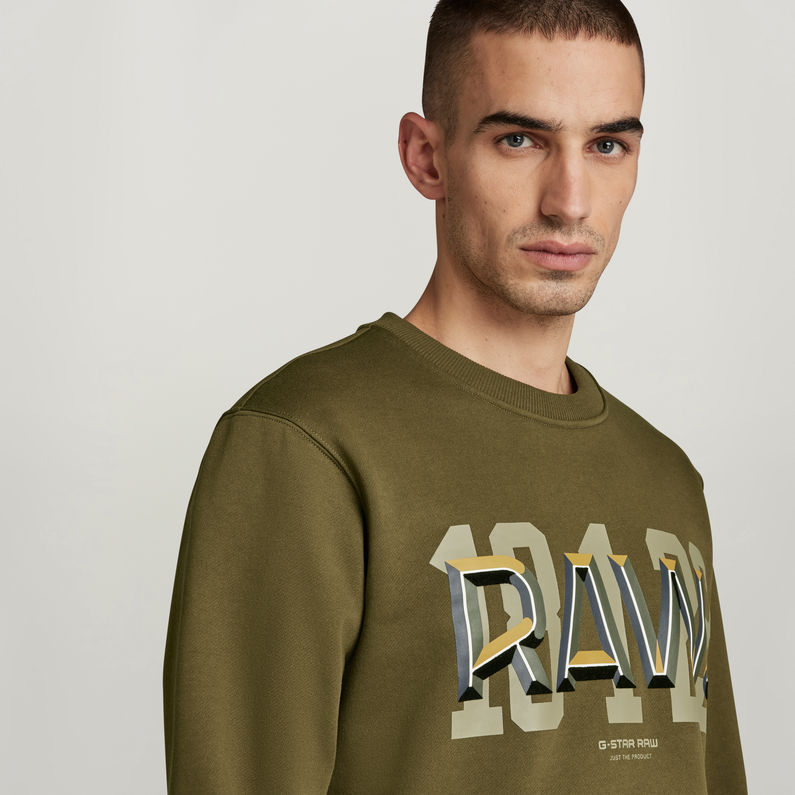 G-STAR® Raw Dot Sweater Green