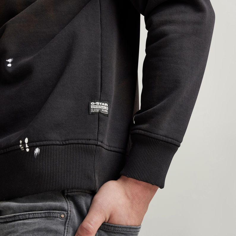 G-STAR® RAW Dot Box Graphic Sweater Zwart