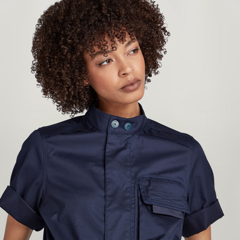 G-STAR® Mono corto Utility Azul oscuro