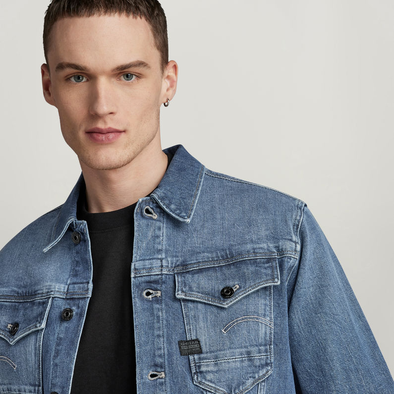 G-STAR® Veste Unisex Arc 3D Bleu moyen