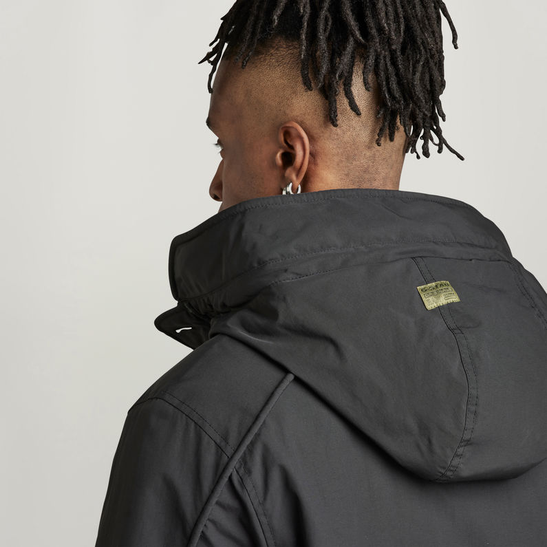 G-STAR® Vodan Padded Hooded Parka Black