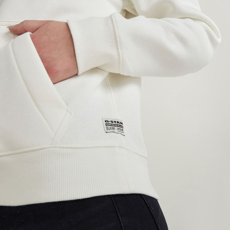 G-STAR® Premium Core Hoodie White