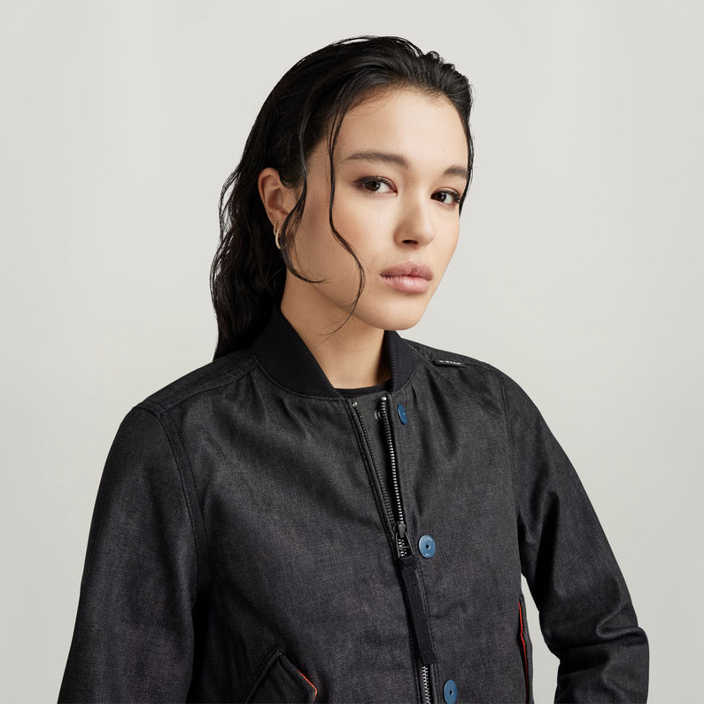 G-STAR® Bomberjack Drawstring Zwart