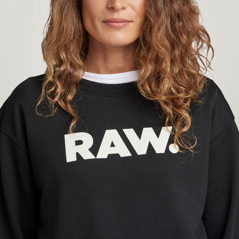 G-STAR® Premium Core RAW. Sweater Zwart