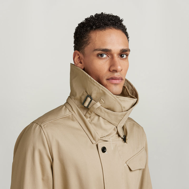 G-STAR® Belted Trenchcoat Beige