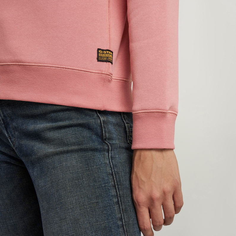 G-STAR® Premium Core RAW. Sweater Roze