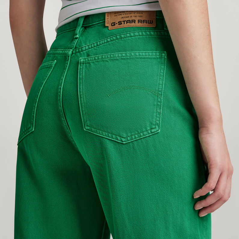 G-STAR® Deck Ultra High Wide Leg Jeans Green