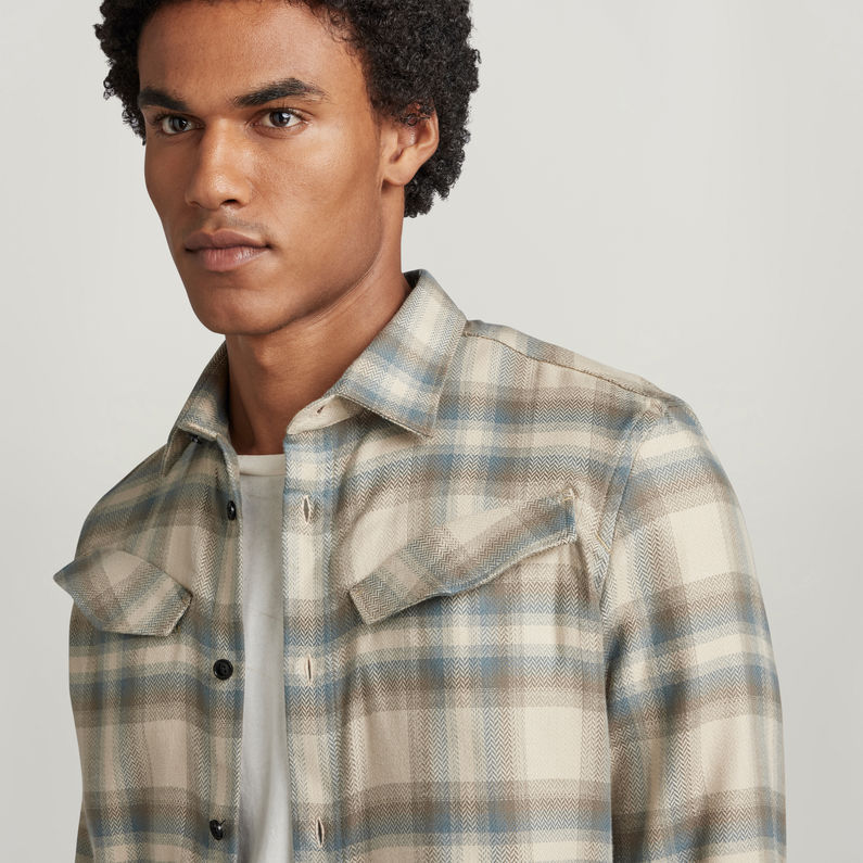 G-STAR® Slant Pocket Slim Hemd Mehrfarbig