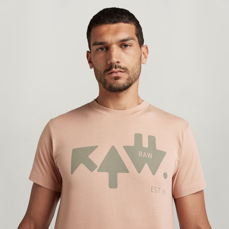 G-STAR® Camiseta RAW Arrow Rosa
