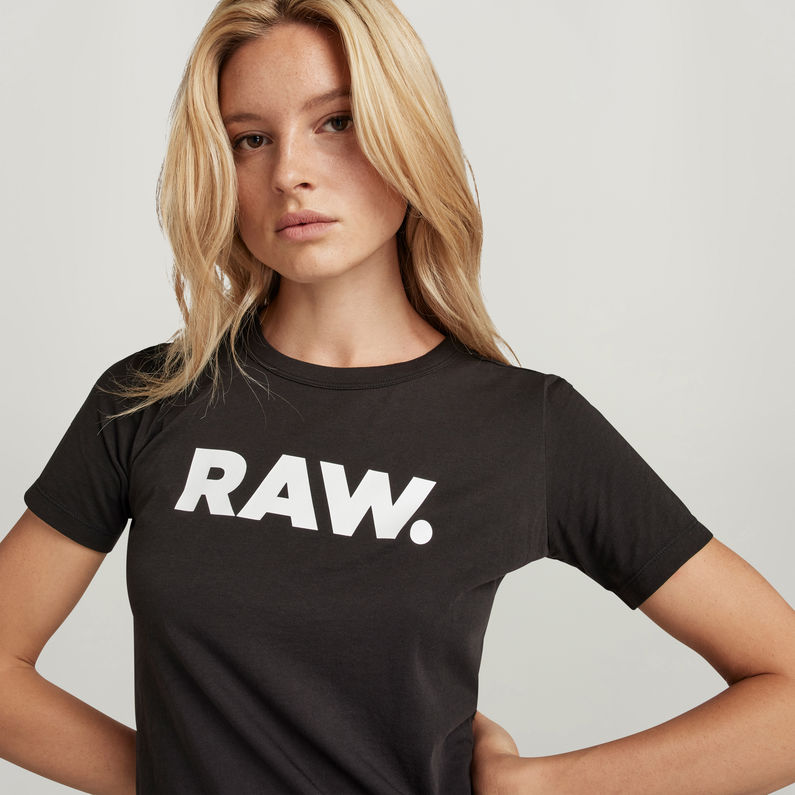 G-STAR® RAW. Slim T-Shirt Schwarz