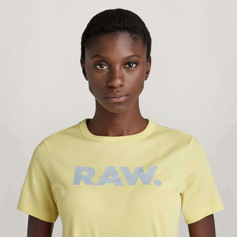 G-STAR® T-Shirt RAW. Slim Amarillo