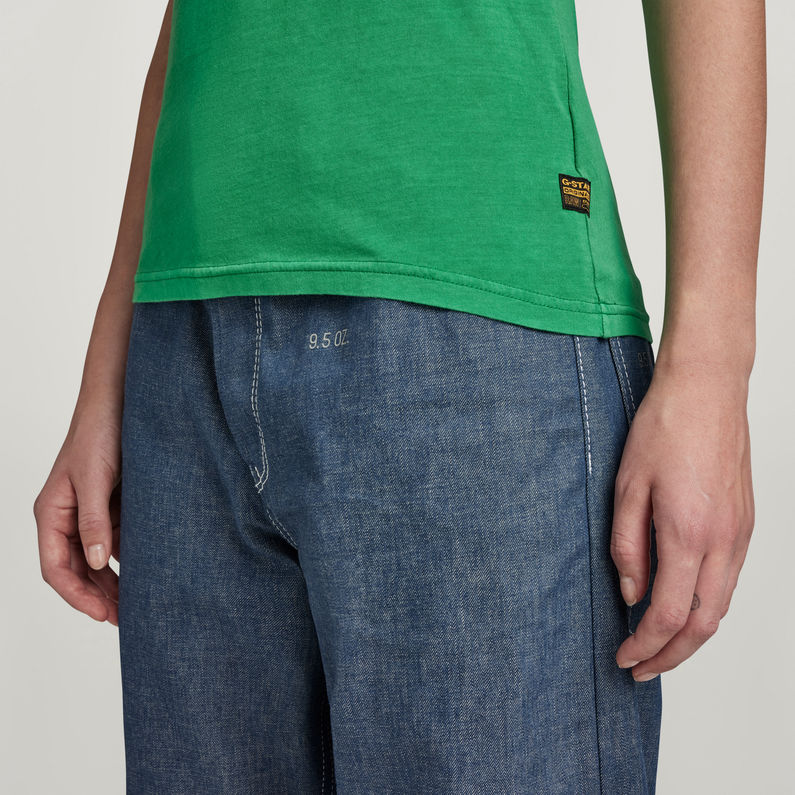G-STAR® Eyben Slim V-Hals T-Shirt Groen